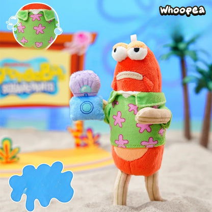 SpongeBob Bikini Bottom Beach Stall Series Action Plush Pendant Blind Box (PRE-ORDER)