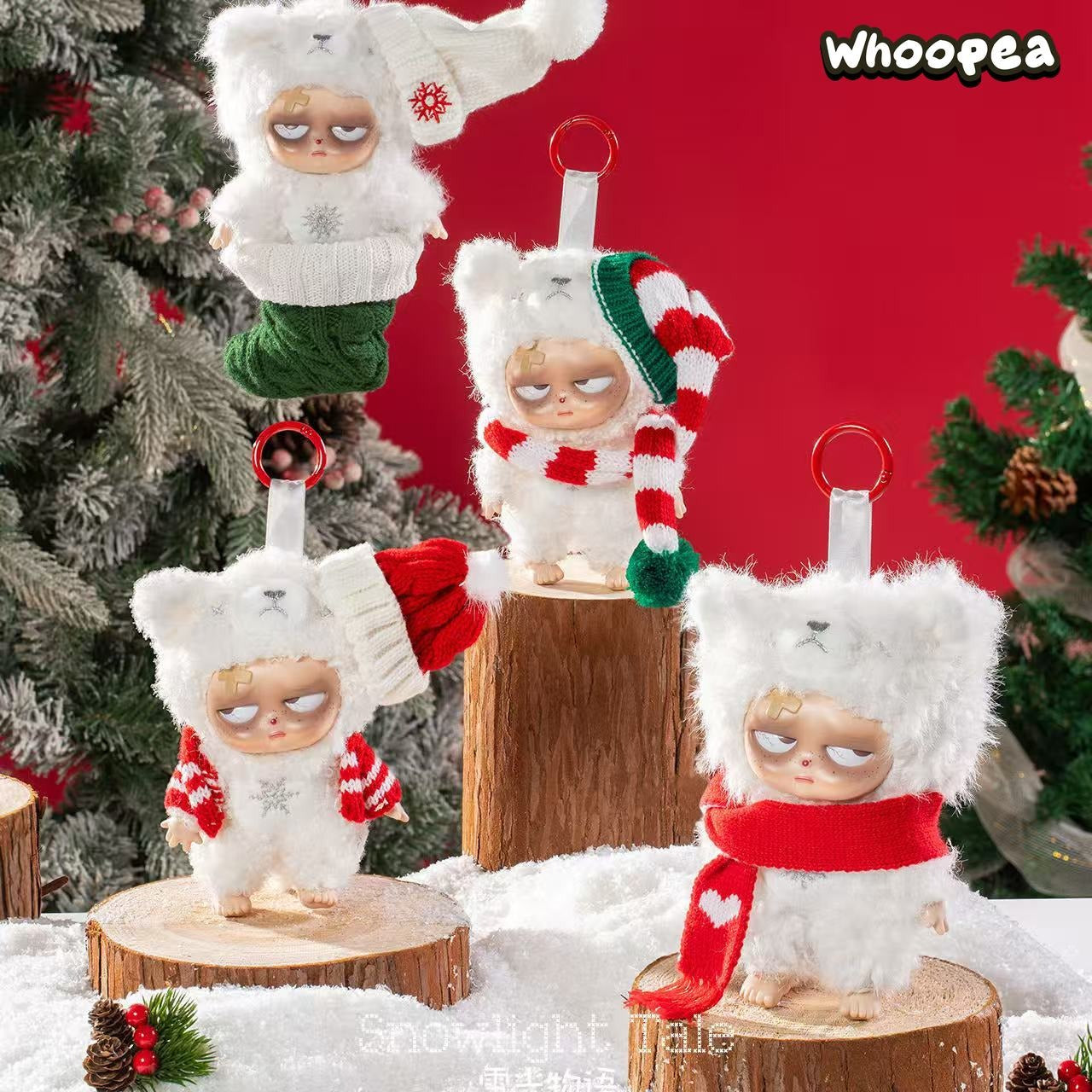 Sleepless Grumpipi Christmas Series Plush Dolls, Blind Box (PRE