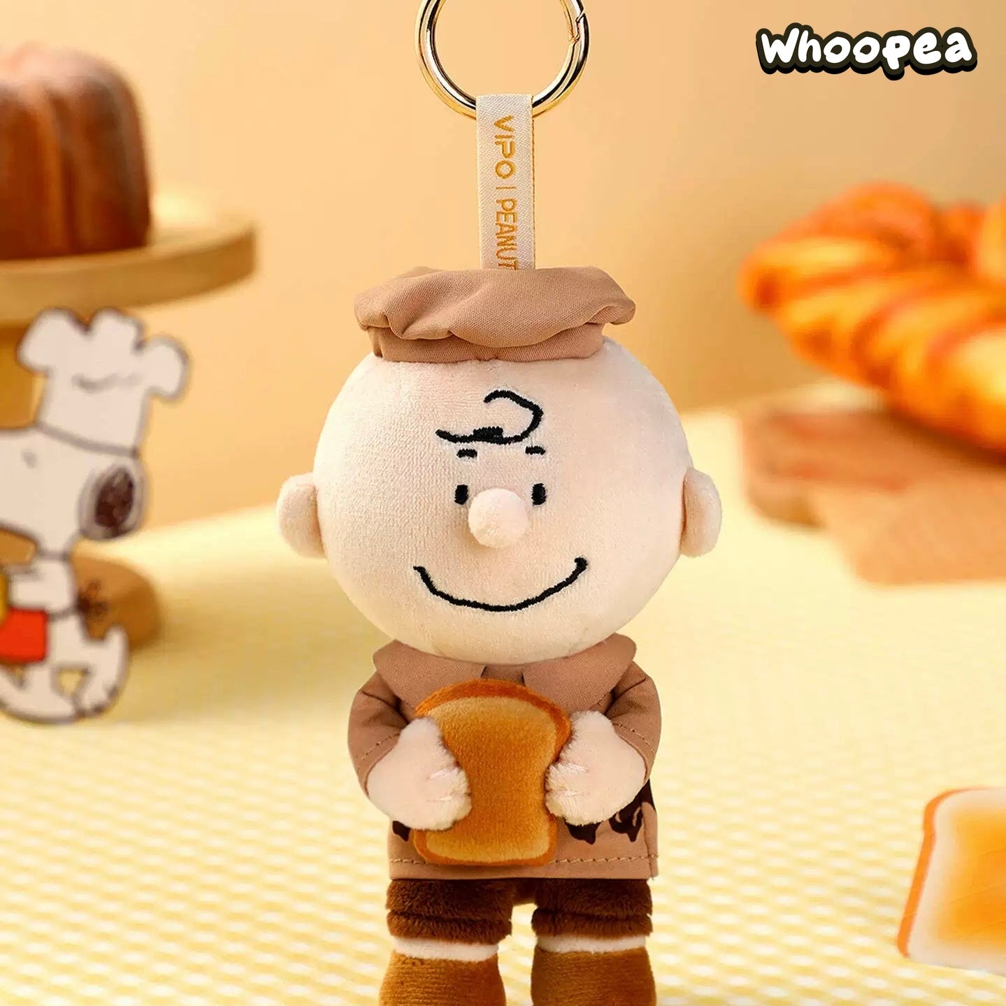VIPO × PEANUTS Snoopy Bakery Series Plush Keychain Blind Box