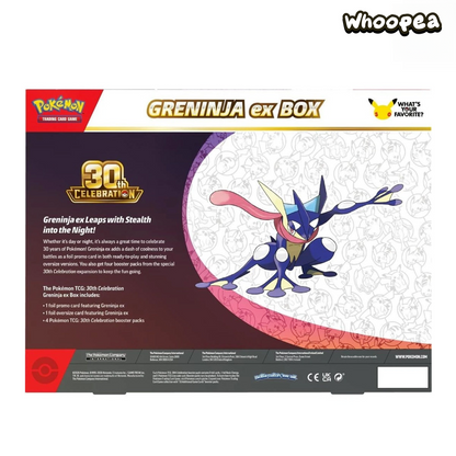 Pokémon TCG 30th Anniversary Celebration Poster Collection Eevee ex And Greninja ex Set, English Edition (PRE-ORDER)