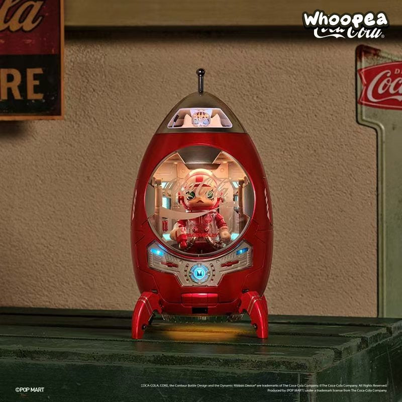 POP MART MEGA SPACE MOLLY × Coca-Cola Series Rocket Figure (PRE-ORDER)