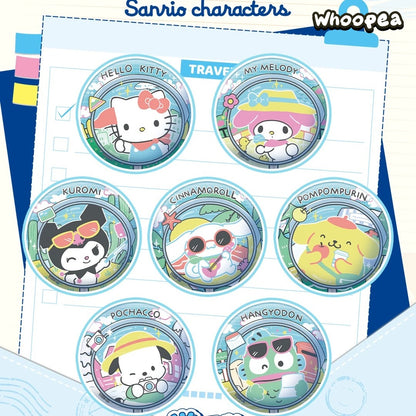 SANRI0 Joyful Journey Moments Series Badge Blind Box