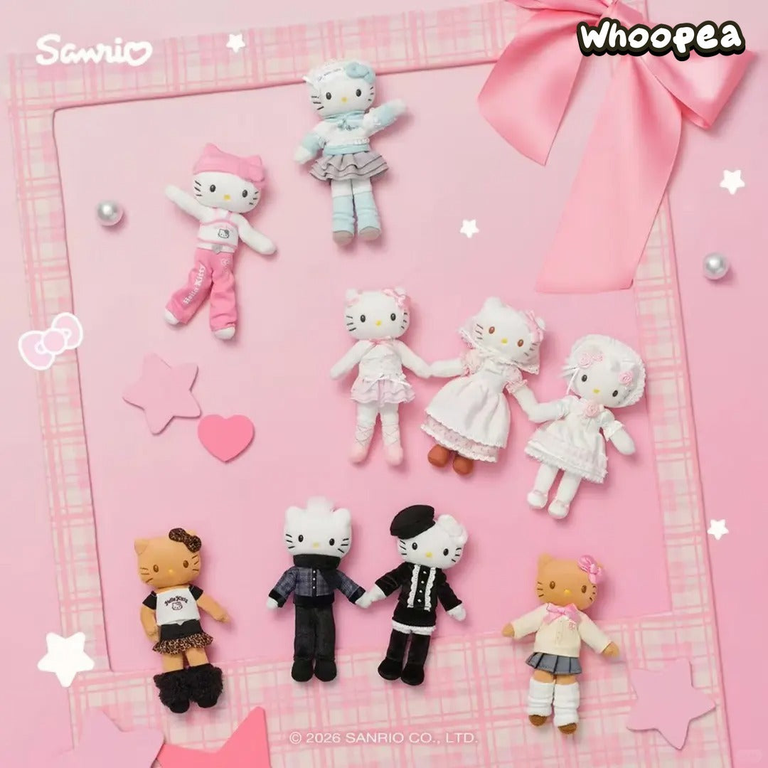 SANRI0 HK Magazine Studio Dressy Mascot V2 Series Plush Pendant