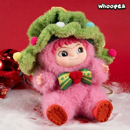 WAKUKU Santa Cutie in Pink Series Vinyl Plush Limited Figure