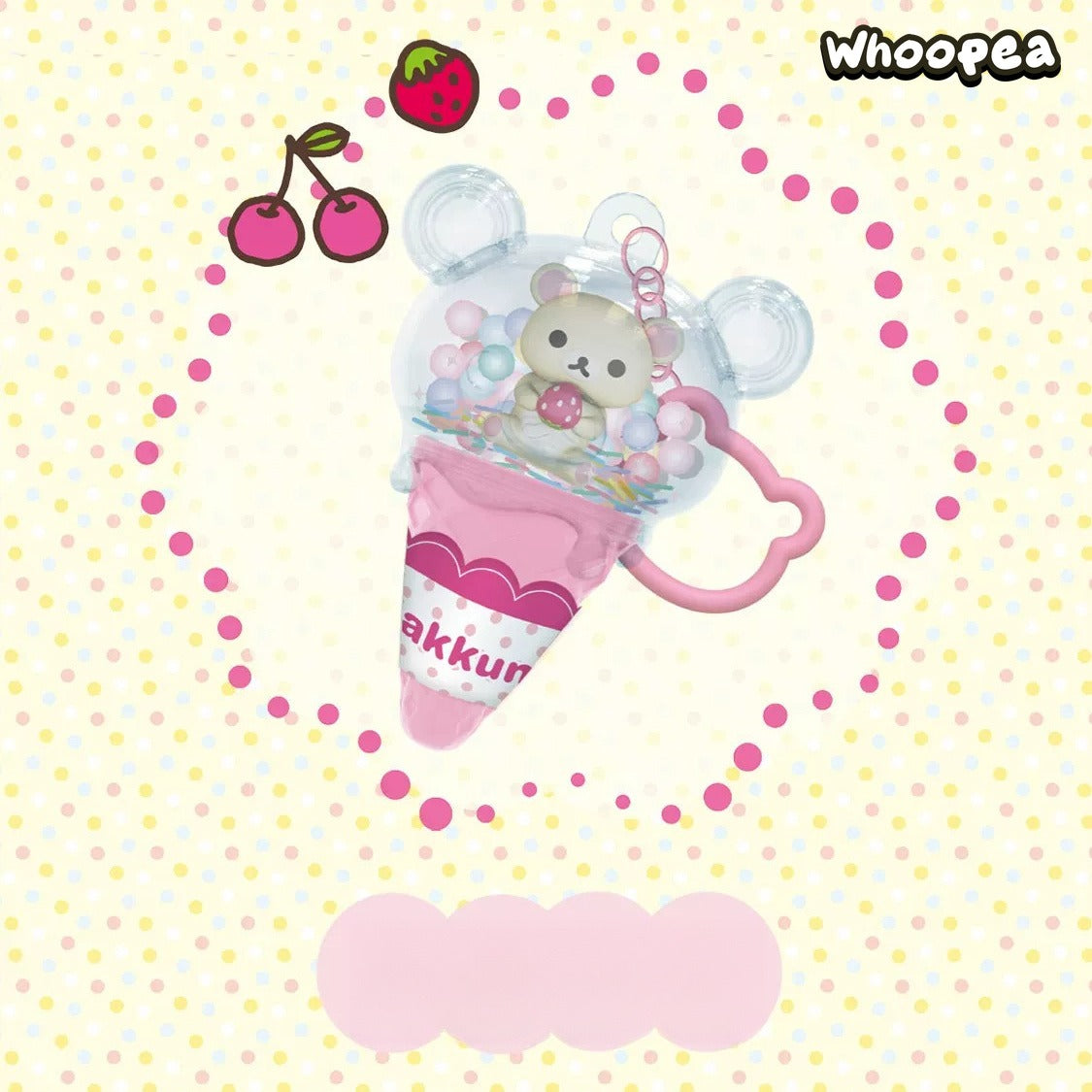 Rilakkuma Ice Cream Cone Series Pendant Blind Box