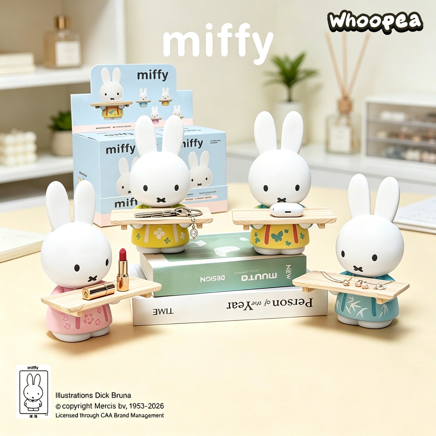 Miffy Tang Dynasty Style Series Tray Ornament Figure Blind Box