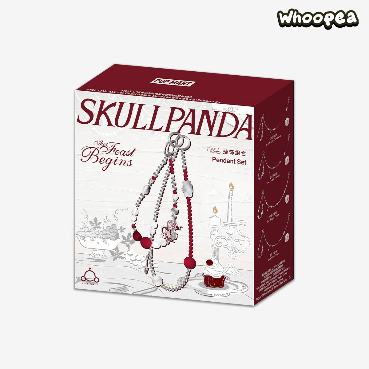 SKULLPANDA The Feast Begins Series Multifunctional Pendant Set