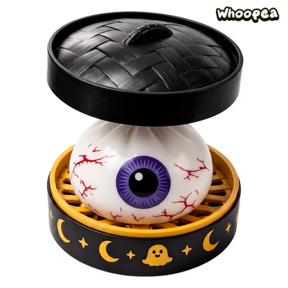 Halloween Glitter Gel‑Filled Dumpling Squishy Toys - Sensory Fidget Toy