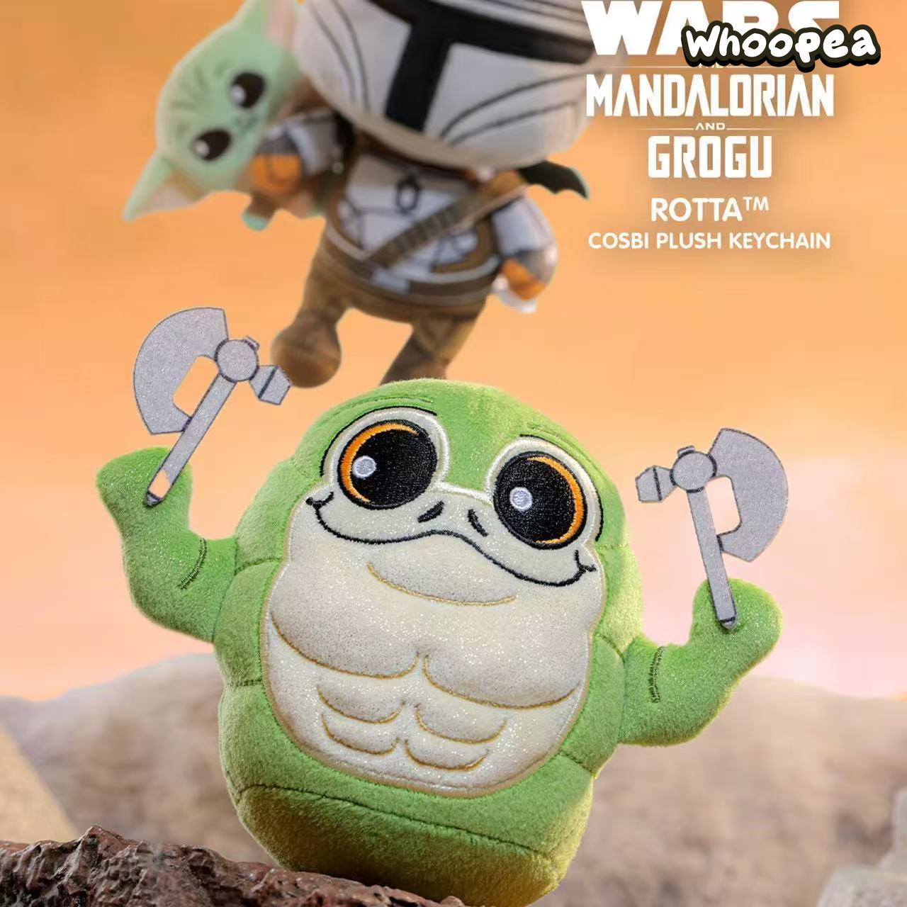 Star Wars The Mandalorian and Grogu Cosbi Plush Keychain Blind Box