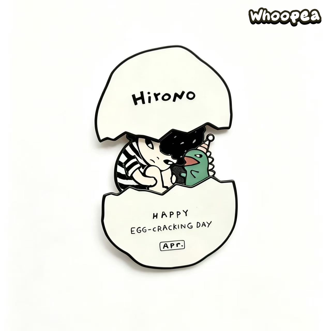 POP MART Hirono April Birthday Limited Badge