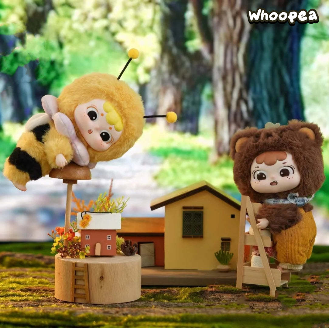 Dai's Animal Crazy Party Series Plush Dolls, Blind Box