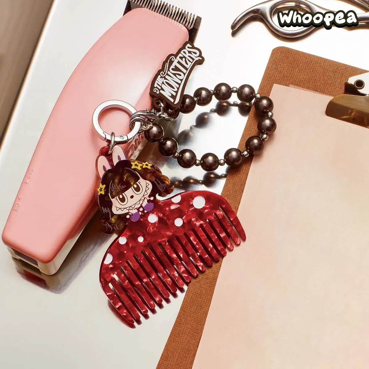 POP MART The Monsters Labubu Hair Salon Series Pendant Blind Box