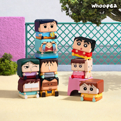 Crayon Shinchan POP CUBE-1 Series Figures Blind Box