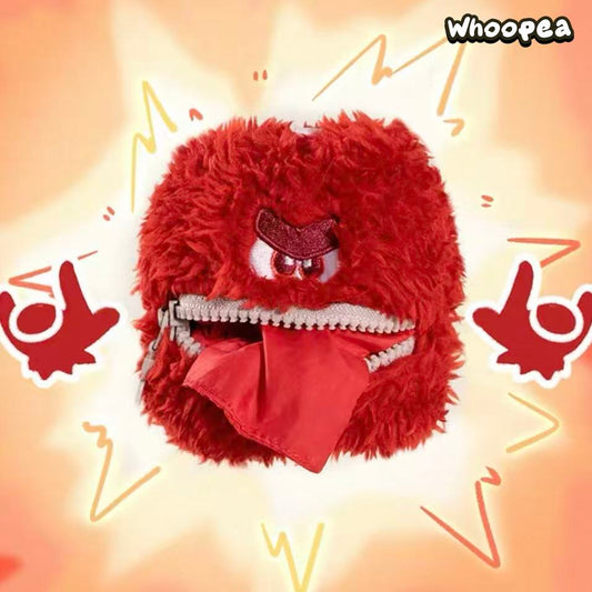 Fluffy Puff Ball Fluffy Weather Bureau Series Plush Bag Charm Blind Box