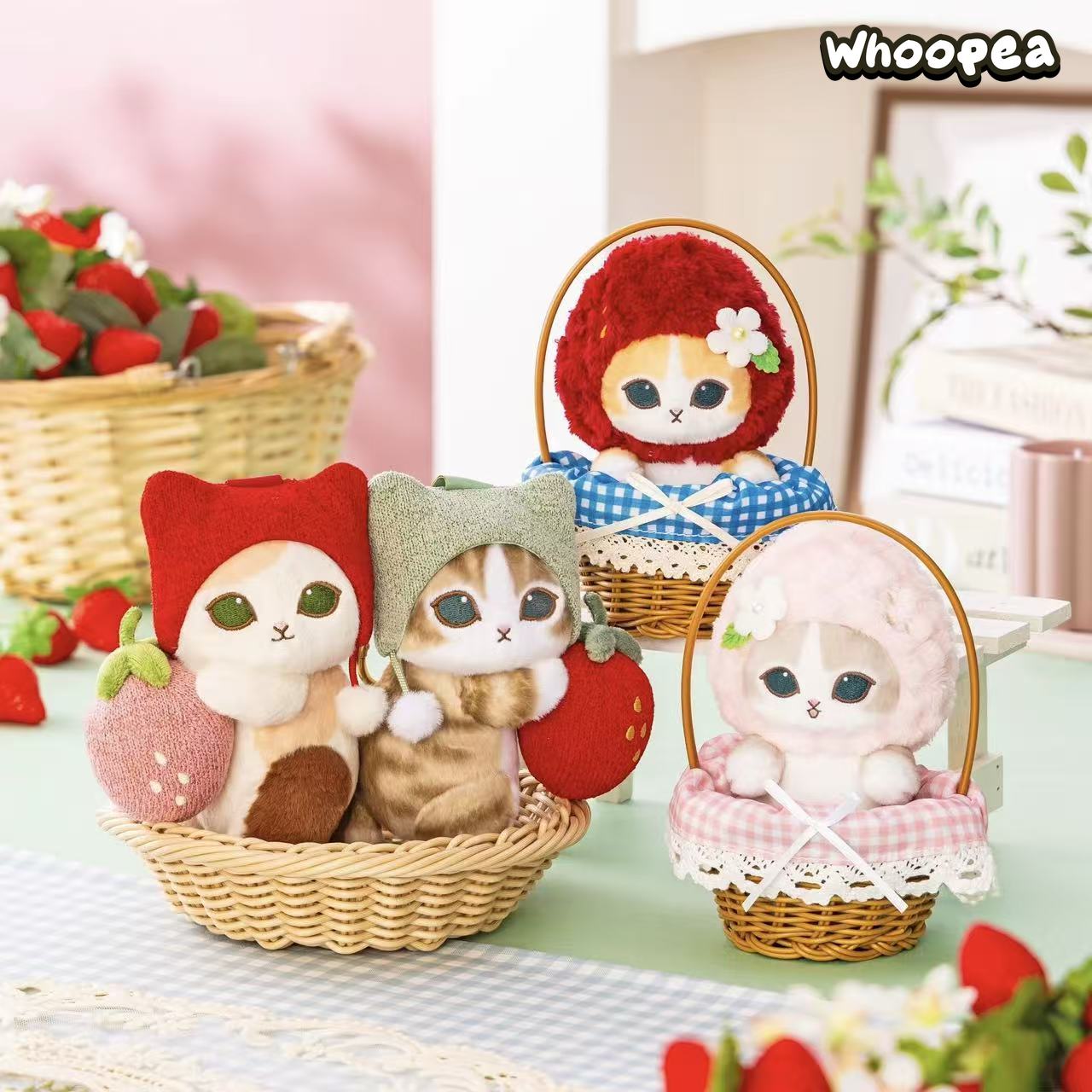 Mofusand MERCI STRAWBERRY Series Plush Pendant (PRE-ORDER)