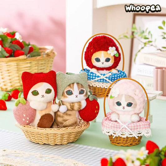 Mofusand MERCI STRAWBERRY Series Plush Pendant (PRE-ORDER)