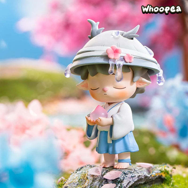 MiMi Peach Flower Series 2 Figures, Blind Box【Heyone】