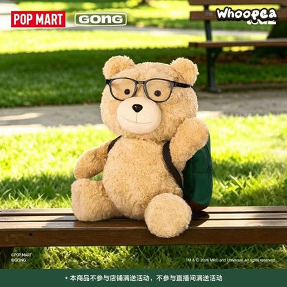POPMART Hot Nerd Ted 30cm Action Plush Doll (PRE-ORDER）