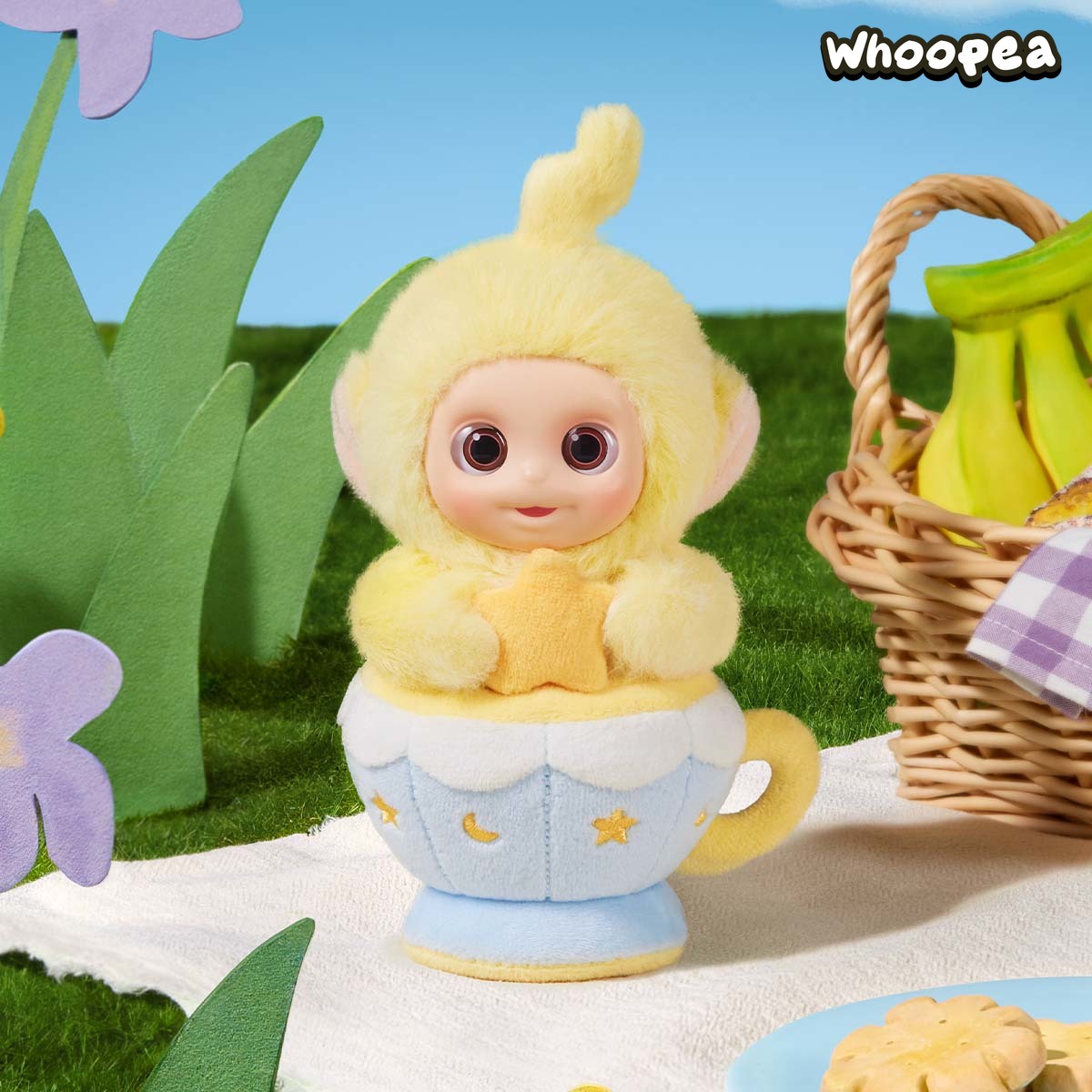 POP MART Teletubbies Afternoon Tea Diary Series Vinyl Plush Pendant Blind Box (PRE-ORDER)