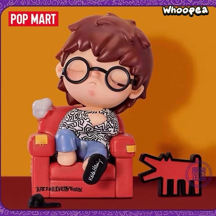 POP MART Hirono x Keith Haring Art Figure Hanging Card – WHOOPEA