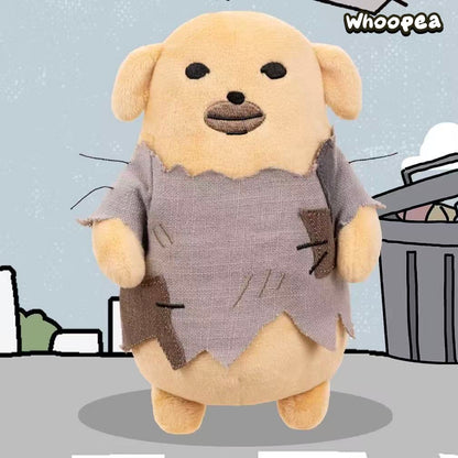 GONG Nudaeng Dog Chill Daily Series Posable Plush Doll