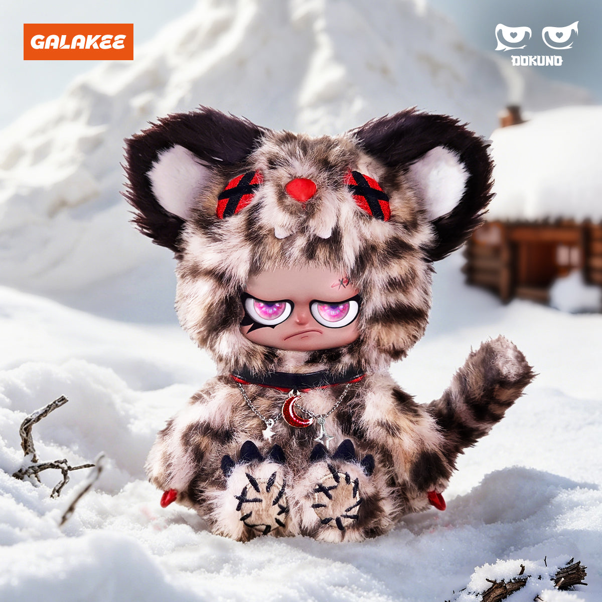 DOKUNO Battle in Jungle Series Plush Pendant Blind Box (PRE-ORDER)