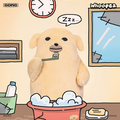 GONG Nudaeng Dog Chill Daily Series Posable Plush Doll
