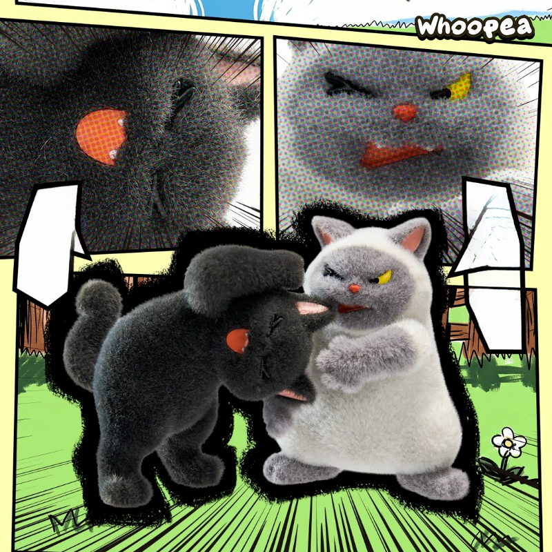 Cat Fight Showdown Series Figure Blind Box