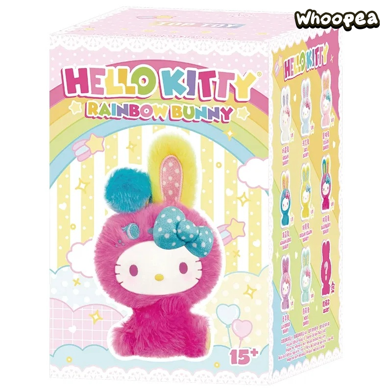 SANRI0 HK Rainbow Bunny Series Plush Pendant Blind Box (PRE-ORDER)
