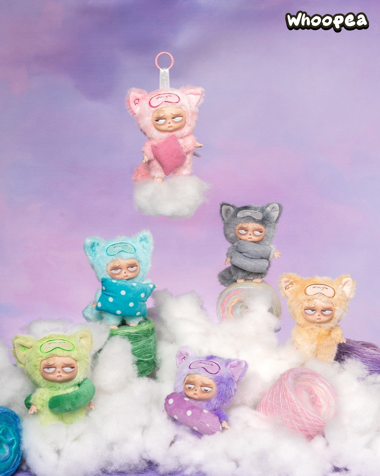 Sleepless Grumpipi V2 Whispers to Dreamland Series Plush Blind Box