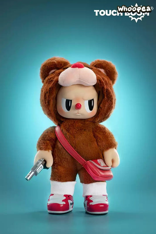REBEL BEAR 500% Series Vinyl Plush
