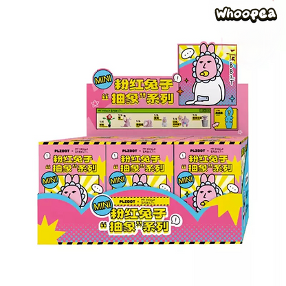 My Friend Pink Rabbit Abstract Series Mini Figure Blind Box