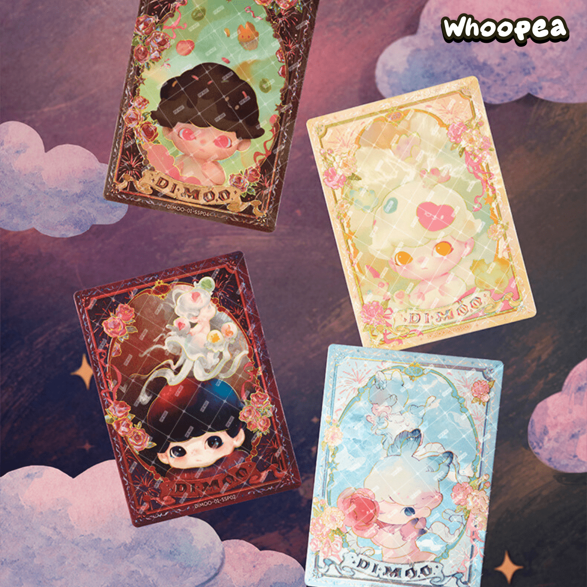 POP MART DIMOO Today's Weather Series Artistic Collection Cards Blind Box (PRE-ORDER)