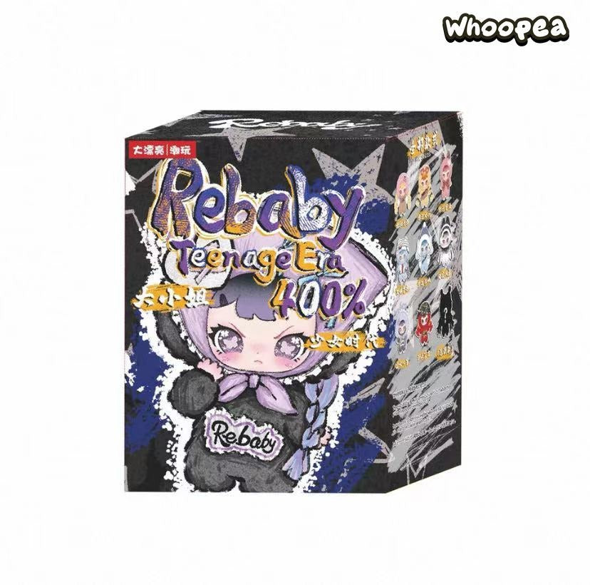Rebaby Teenage Era Series 400% Plush Doll Blind Box