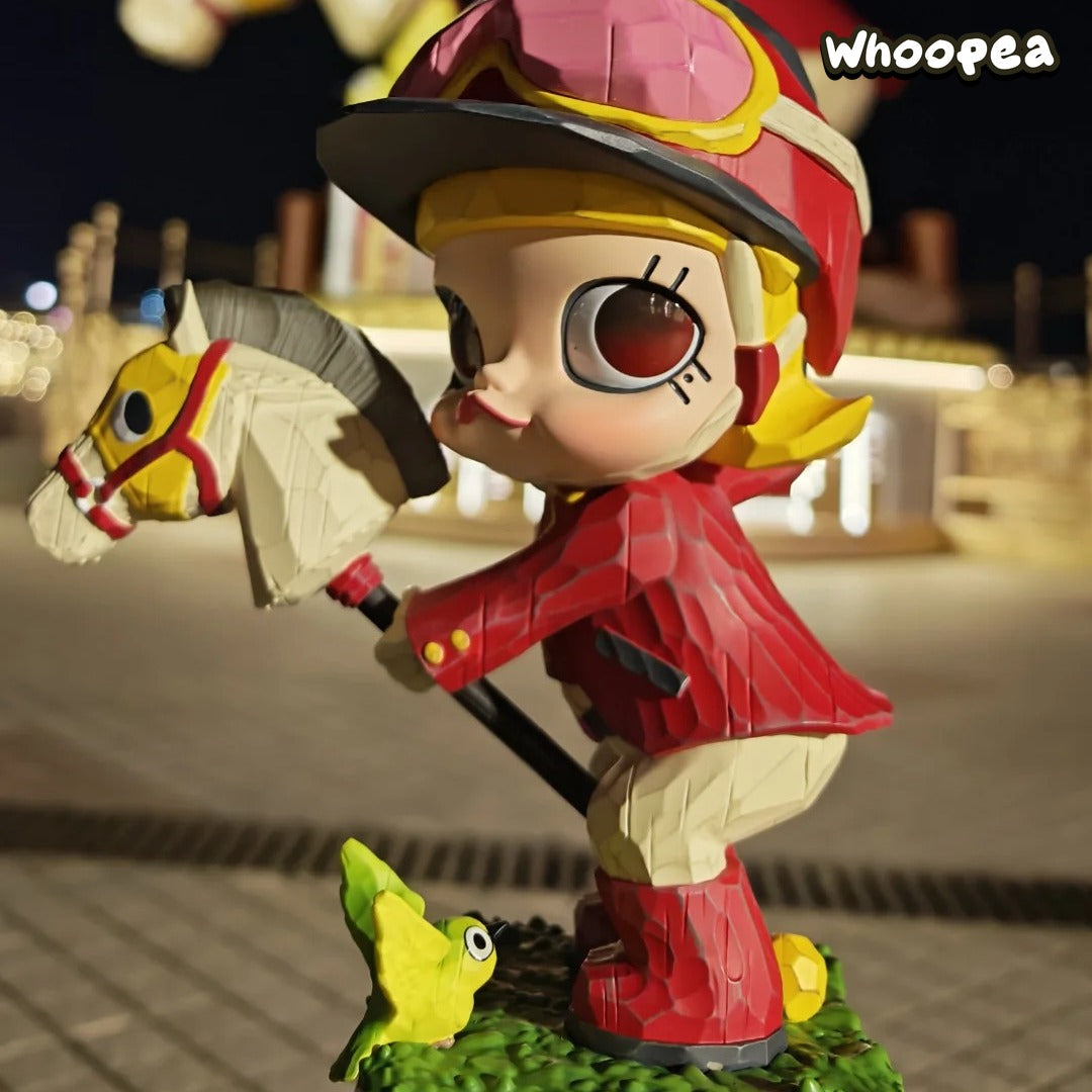 POP MART MOLLY 20th Anniversary Edition Fortune Ahead Series Hanging Card