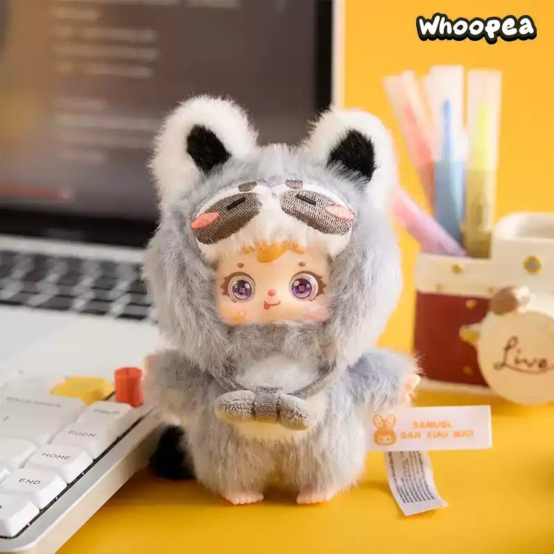 Samuel Cute Zoo Series Plush Pendant Blind Box