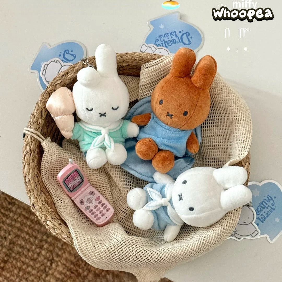 Miffy Dreamy Island Series Plush Keychain (PRE-ORDER)