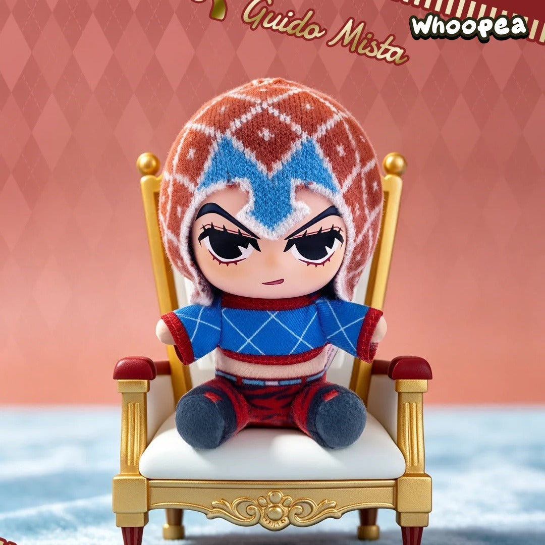 JoJo's Bizarre Adventure Golden Wind Series Chibi Sitting Plush Pendant Blind Box