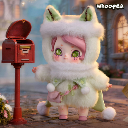 impopo pix Whispering Night Town Series Vinyl Plush Doll Blind Box