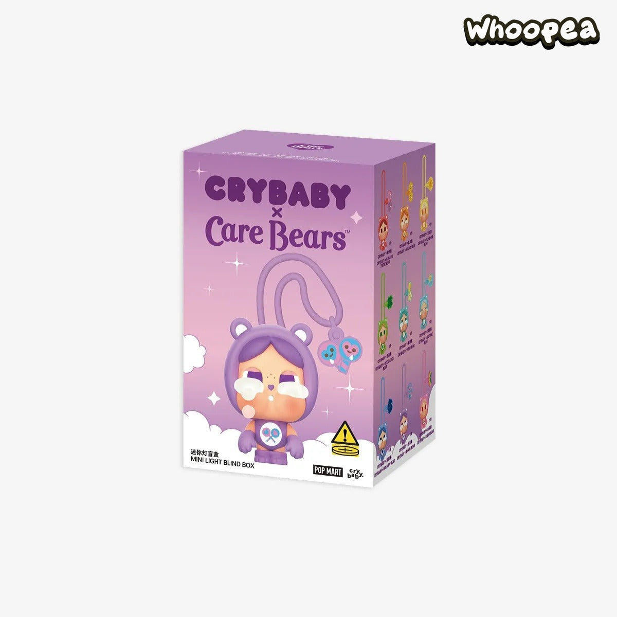 POP MART CRYBABY × Care Bears Series Mini Light Blind Box (PRE-ORDER)