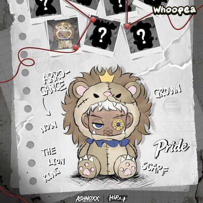 ASHNOXX  Ash: The Seven Divine Melodies Series Plush Blind Box