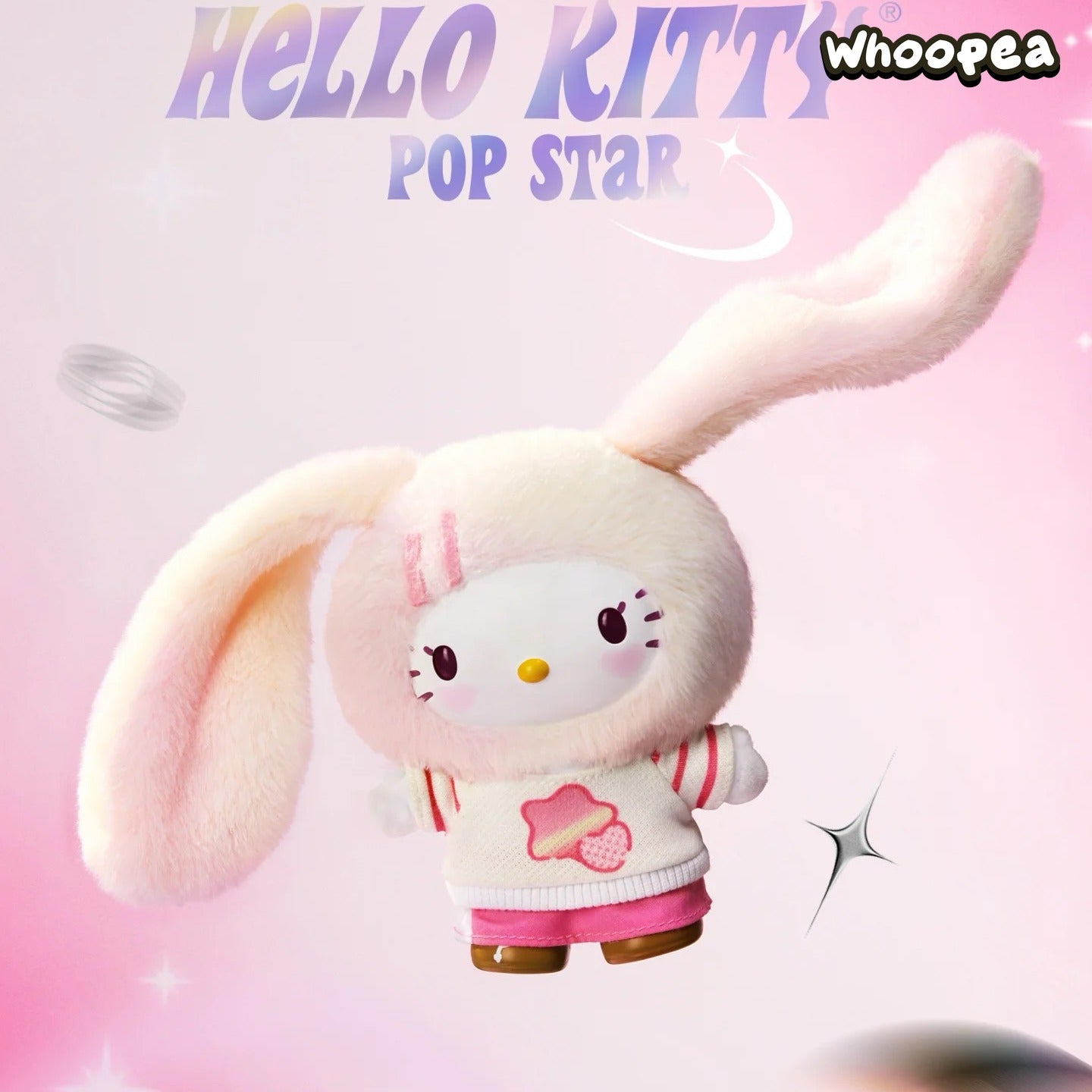 HELL0 KITTY Pop Star Series Plush Pendant, Blind Box