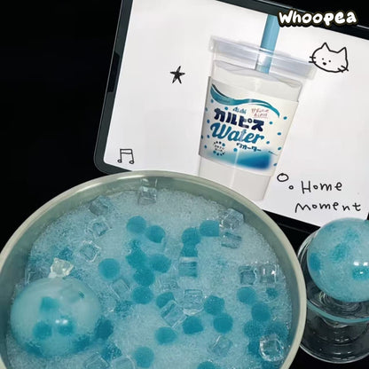 Handmade Crystal Ice Cream Squishy Ball  - Sensory Fidget Toy
