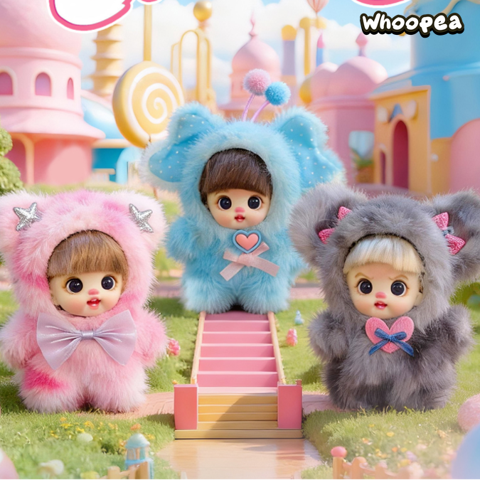 LUOLIFEN DOLL Sweet Girl Plush Phone Pendant Collection