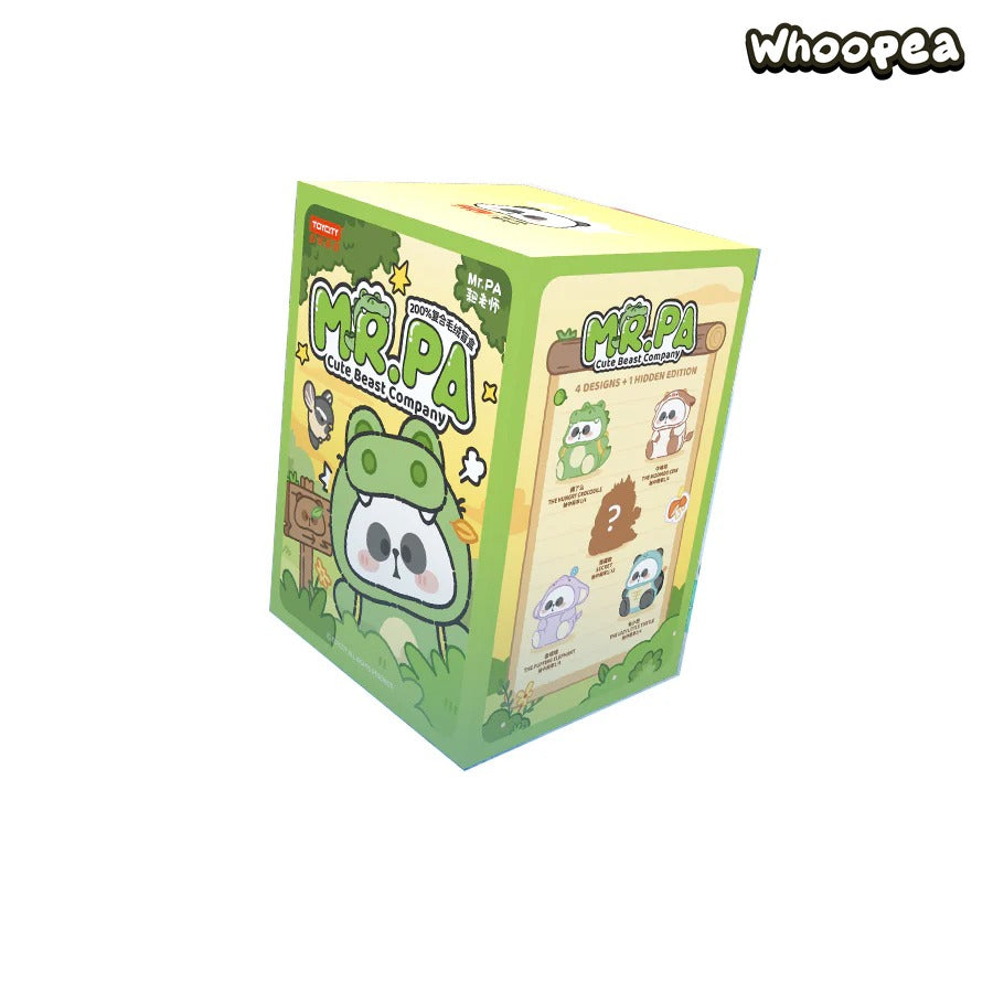 MR.PA 200% Cute Beast Company Series Plush Dolls, Blind Box