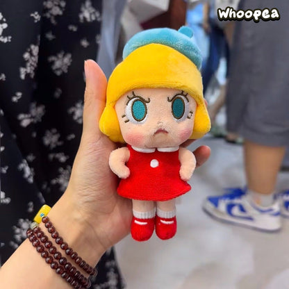 POPMART Angry MOLLY 2025 PTS Exhibition Limited Edition Vinyl Plush Pendant