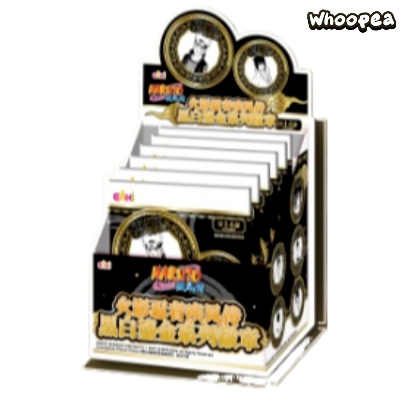 Naruto Shippuden Black, White And Gilding Series Badges Blind Bag