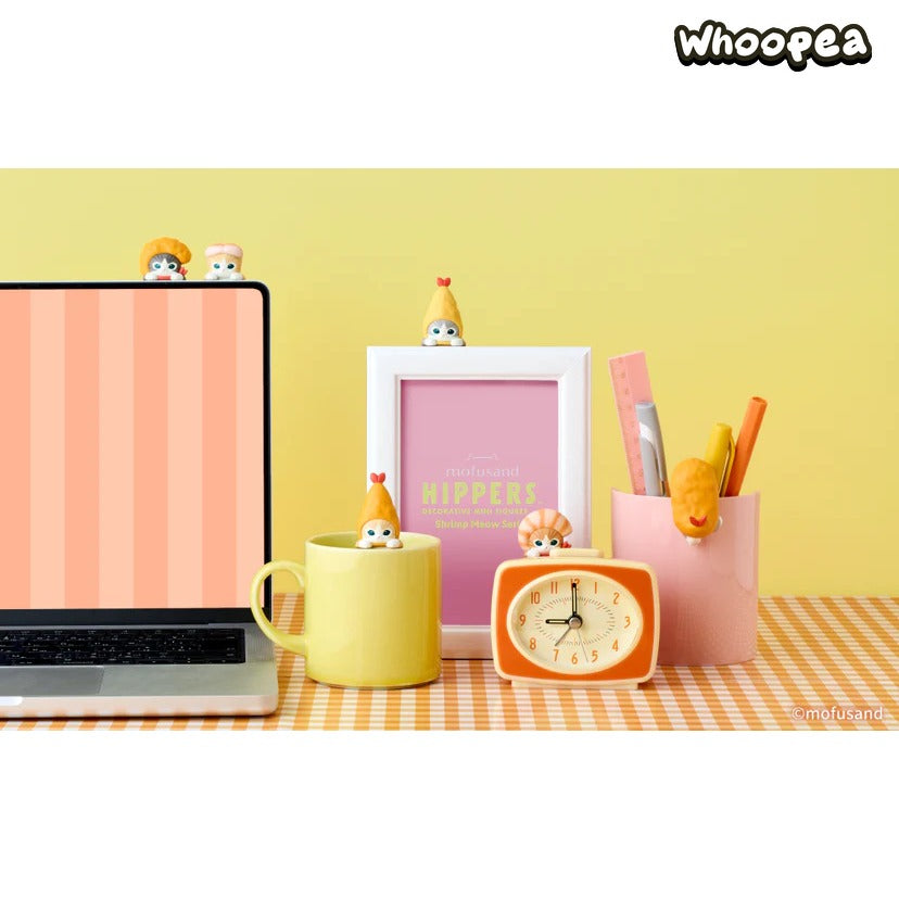 Sonny Angel × Mofusand Shrimp Meow Series Hippers Decorative Mini Figures Blind Box (PRE-ORDER)