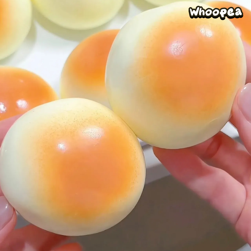 Milk Bun Crunchy Slow Rising Squishy- Sensory Fidget Toy