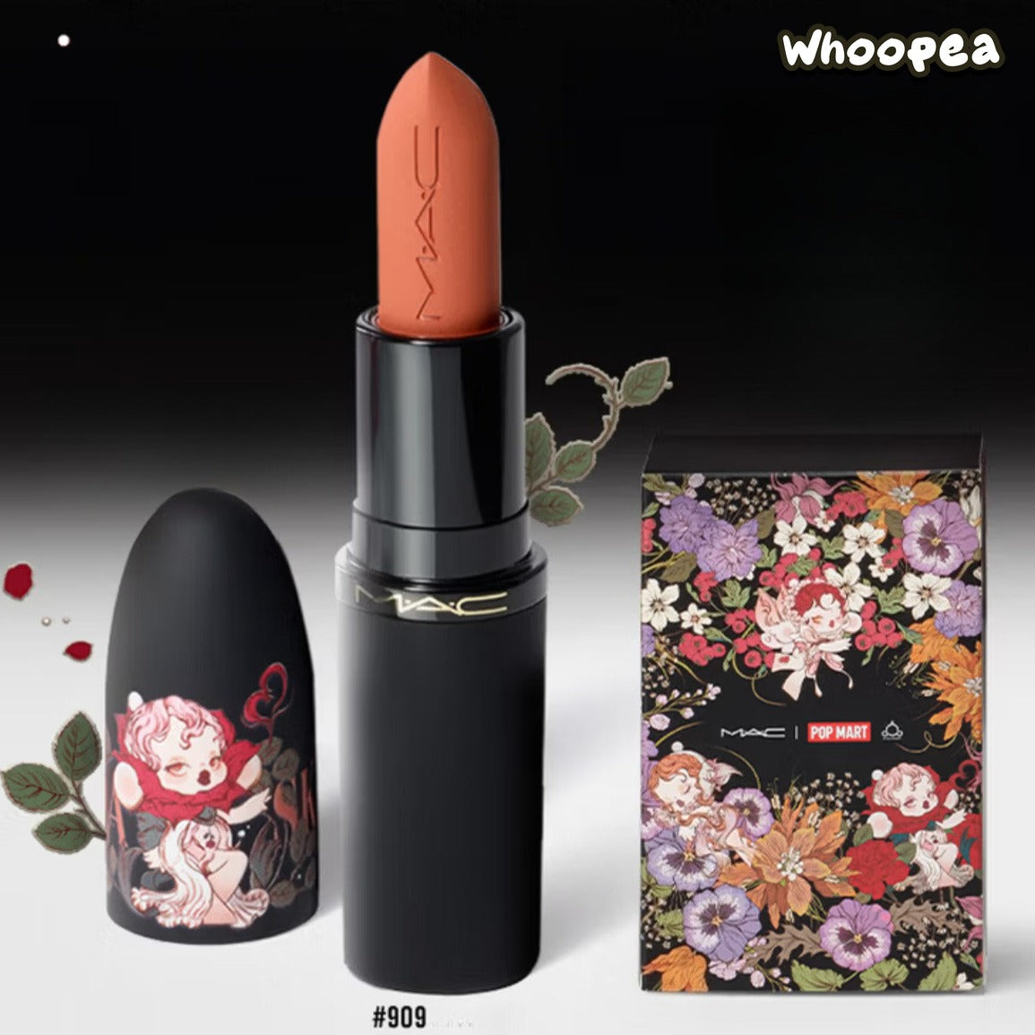 POPMART Skullpanda x MAC Valentine's Day Lipstick Set, Valentine's Day Exclusive